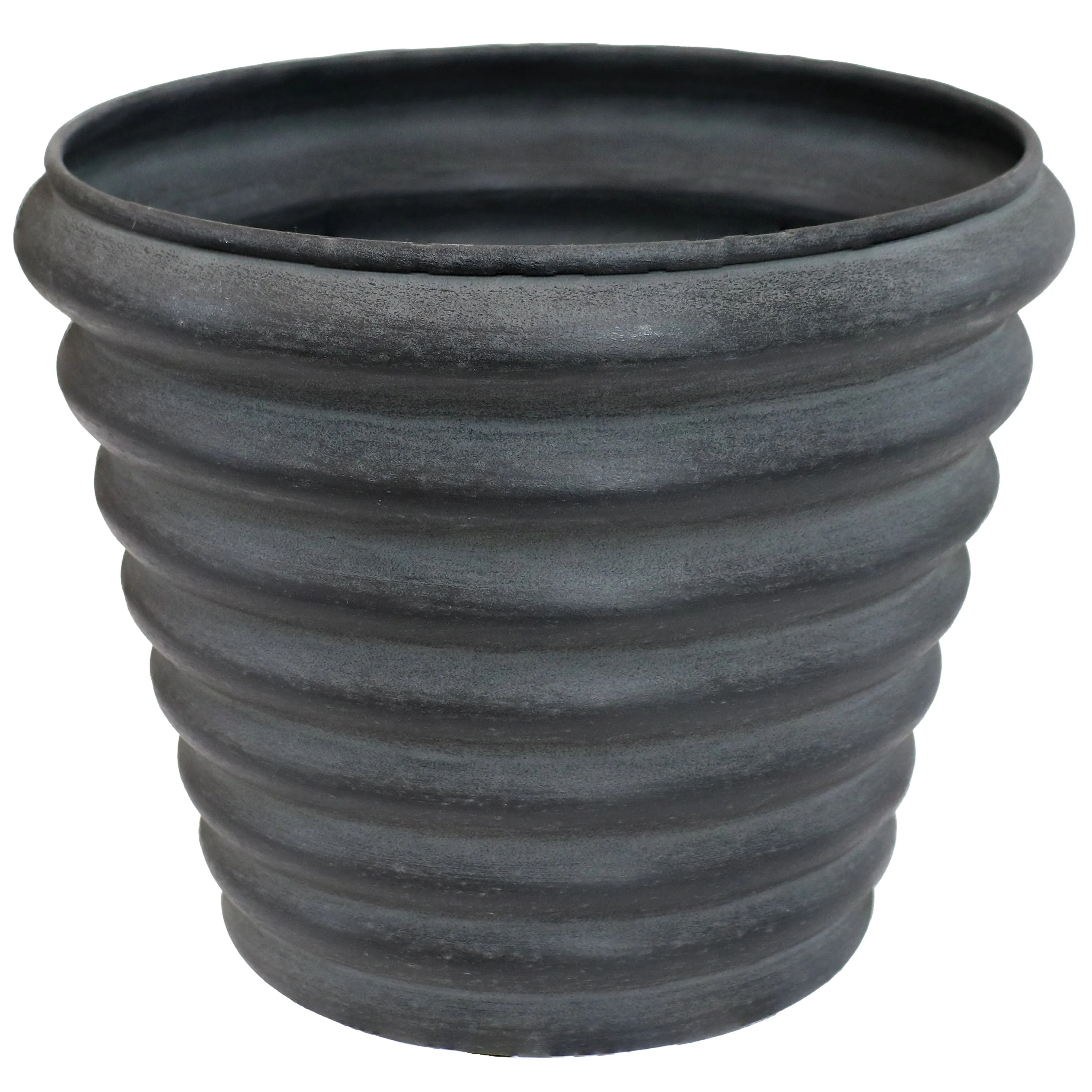 Sunnydaze Molly Metal Outdoor Plant Pots - 12.5"