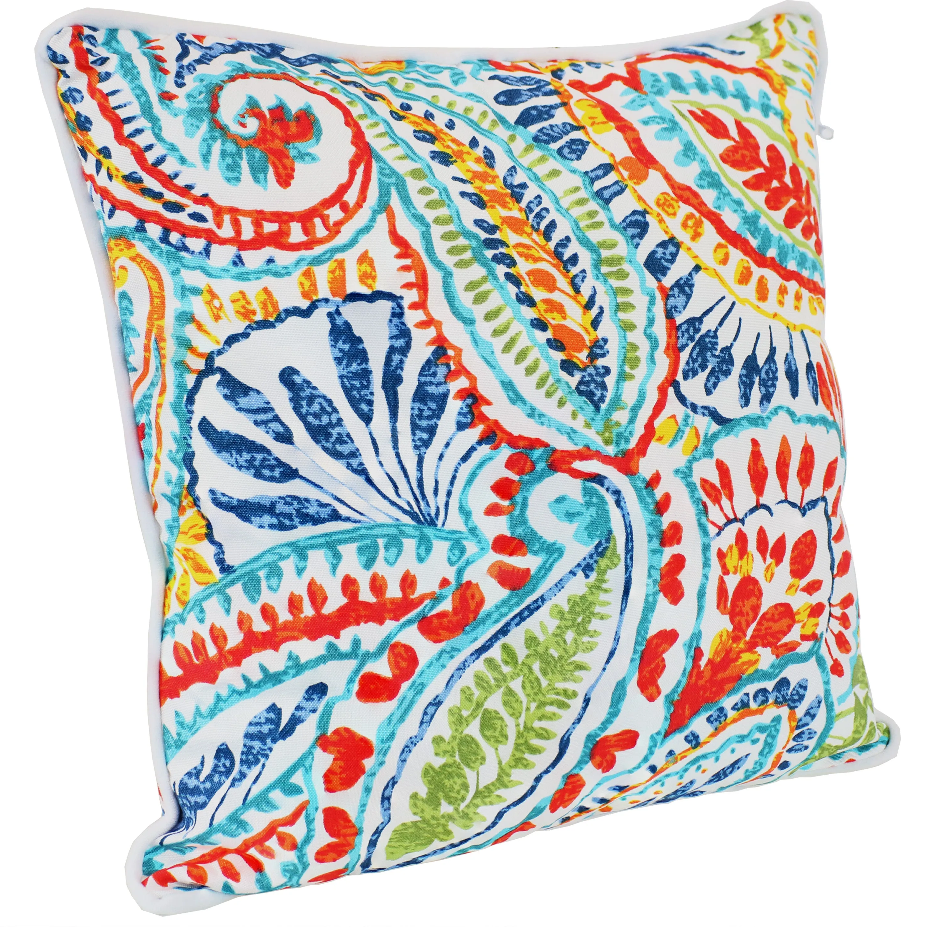 Sunnydaze Polyester Outdoor Decorative Throw Pillow - Set of 2