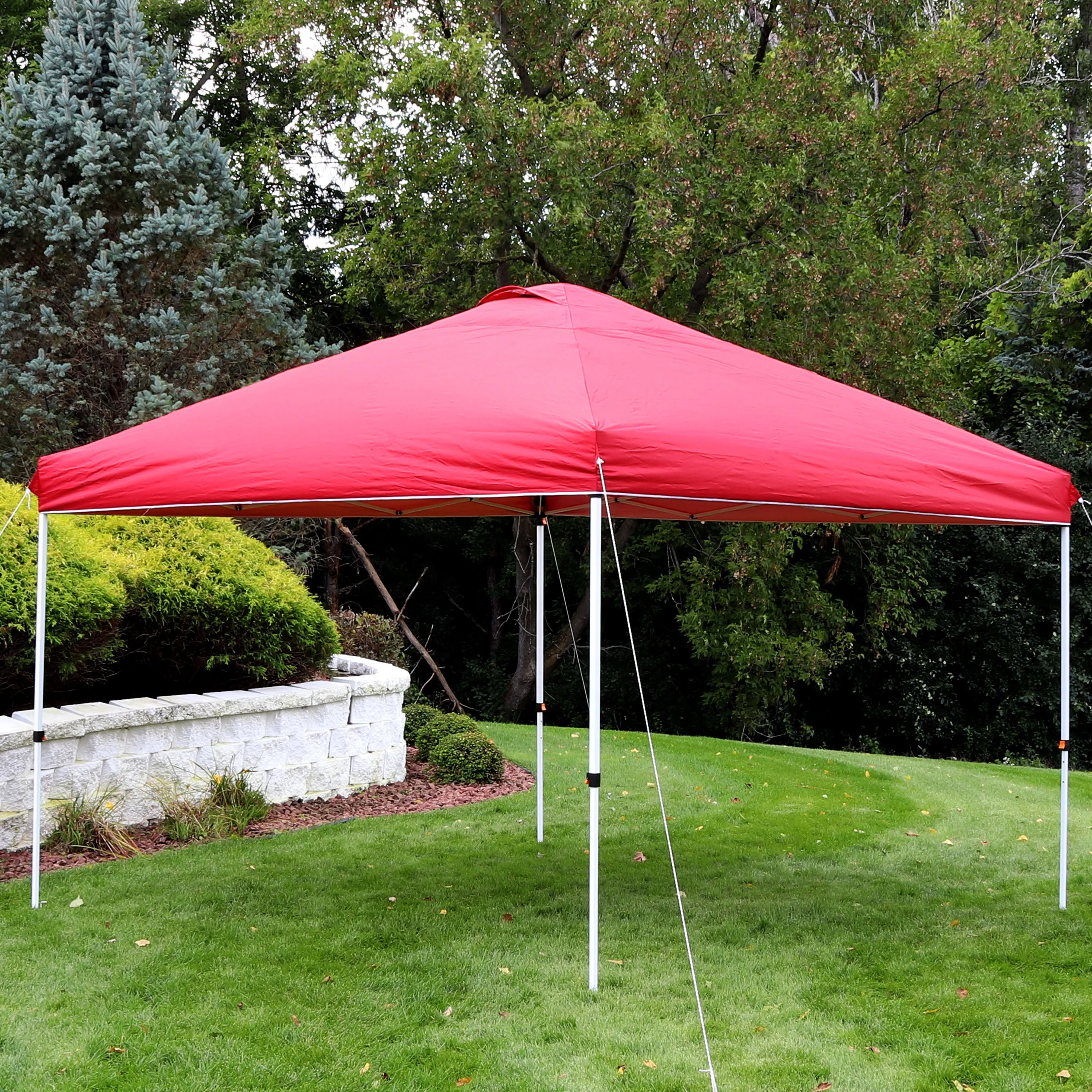 Sunnydaze Premium Oxford Fabric Pop-Up Canopy Shade with Vent