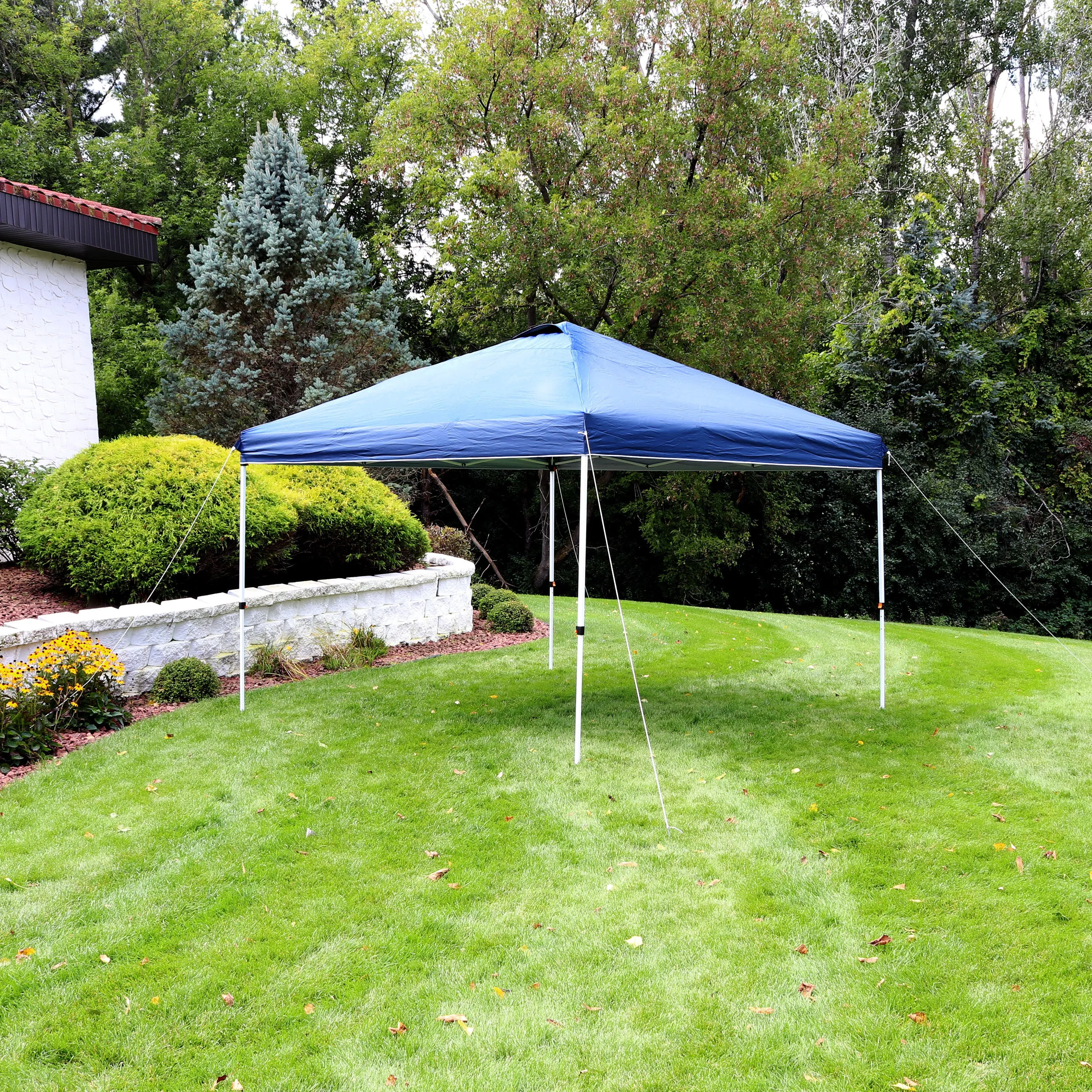 Sunnydaze Premium Pop-Up Canopy with Rolling Carry Bag