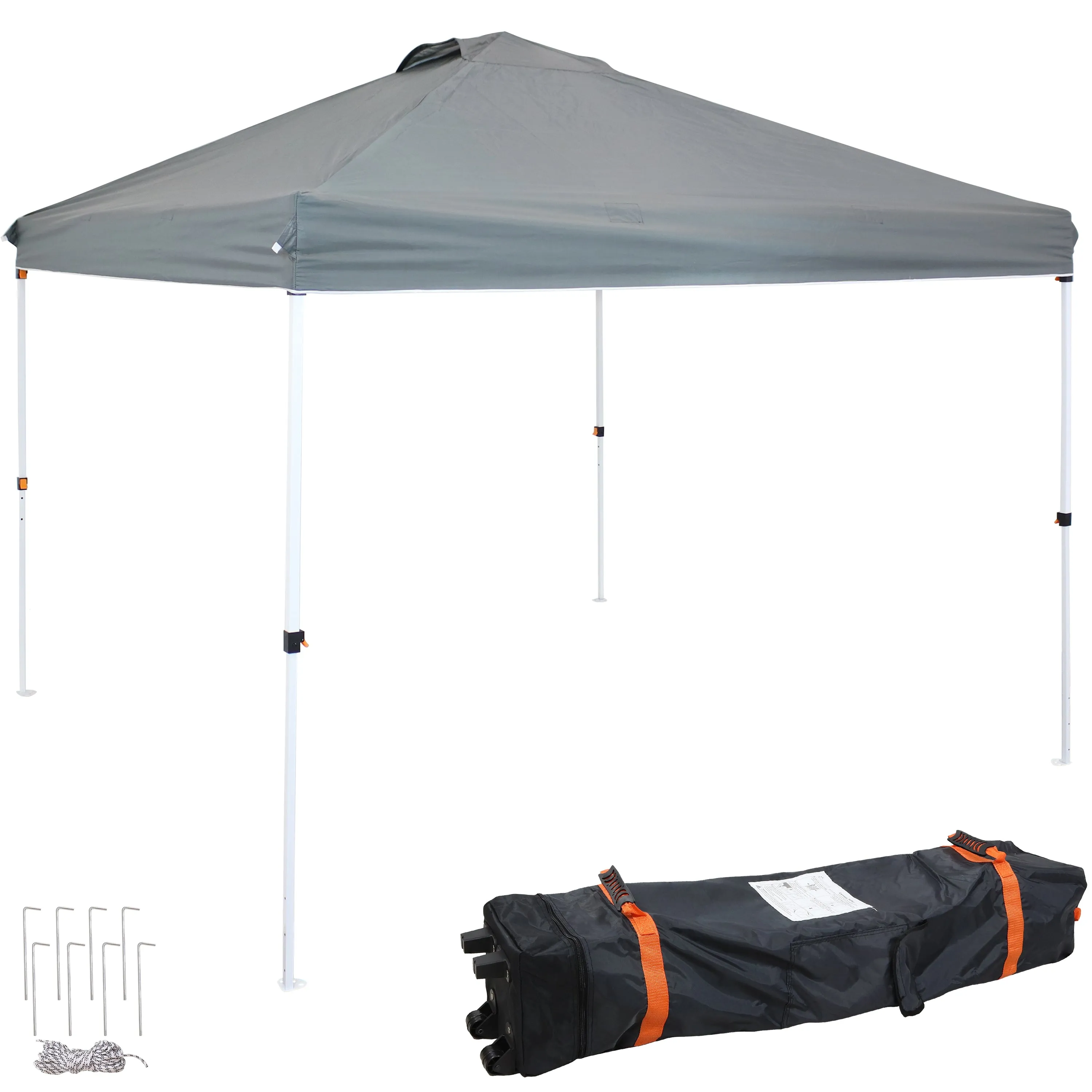 Sunnydaze Premium Pop-Up Canopy with Rolling Carry Bag