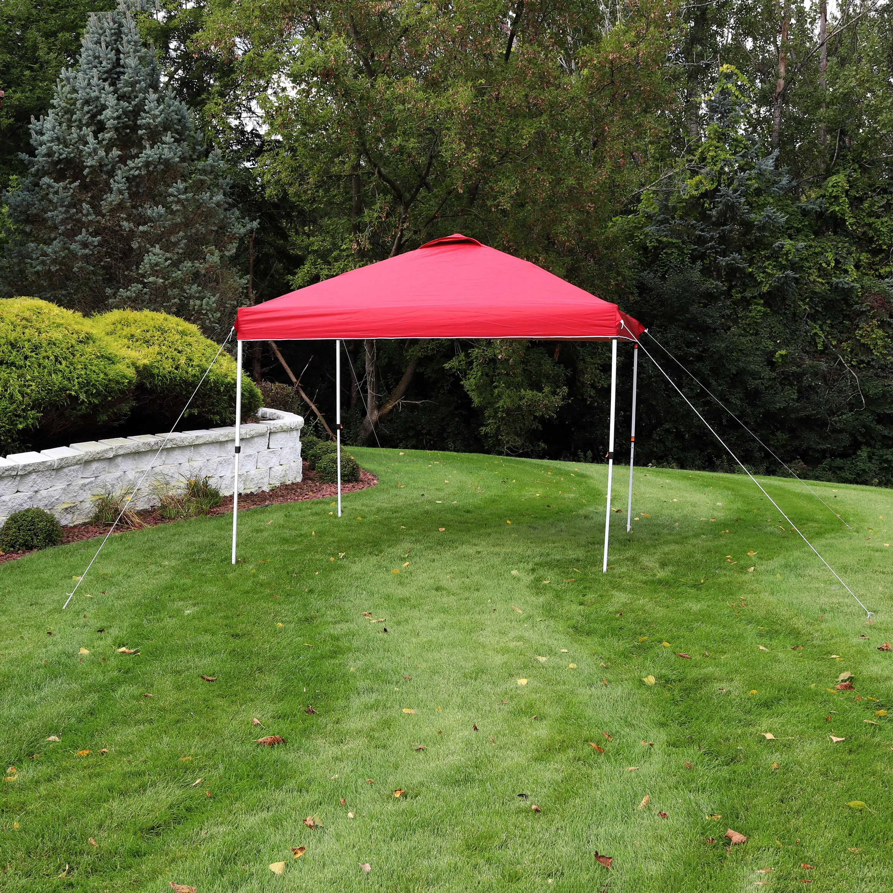 Sunnydaze Premium Pop-Up Canopy with Rolling Carry Bag