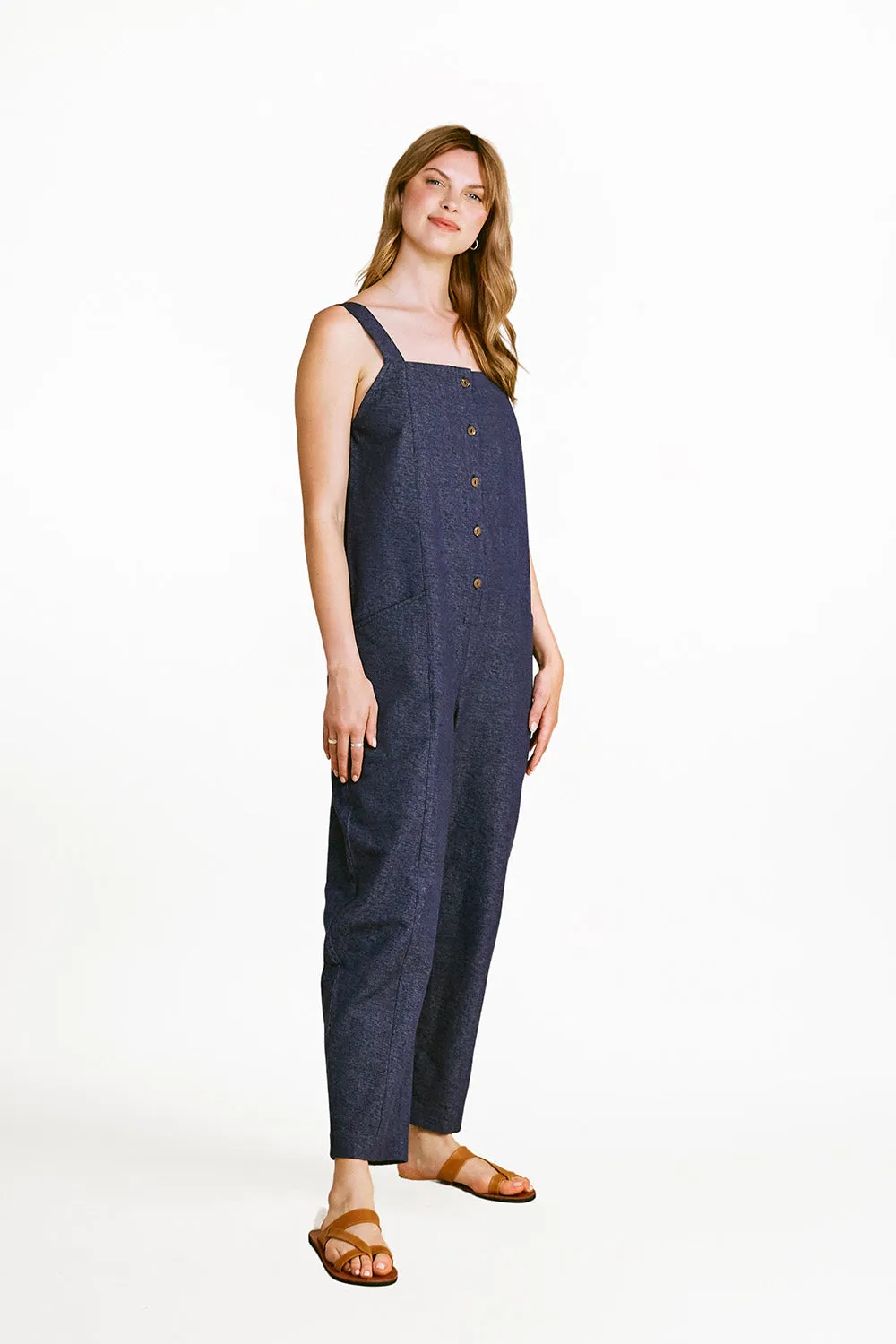 Tessie Jumpsuit in Navy