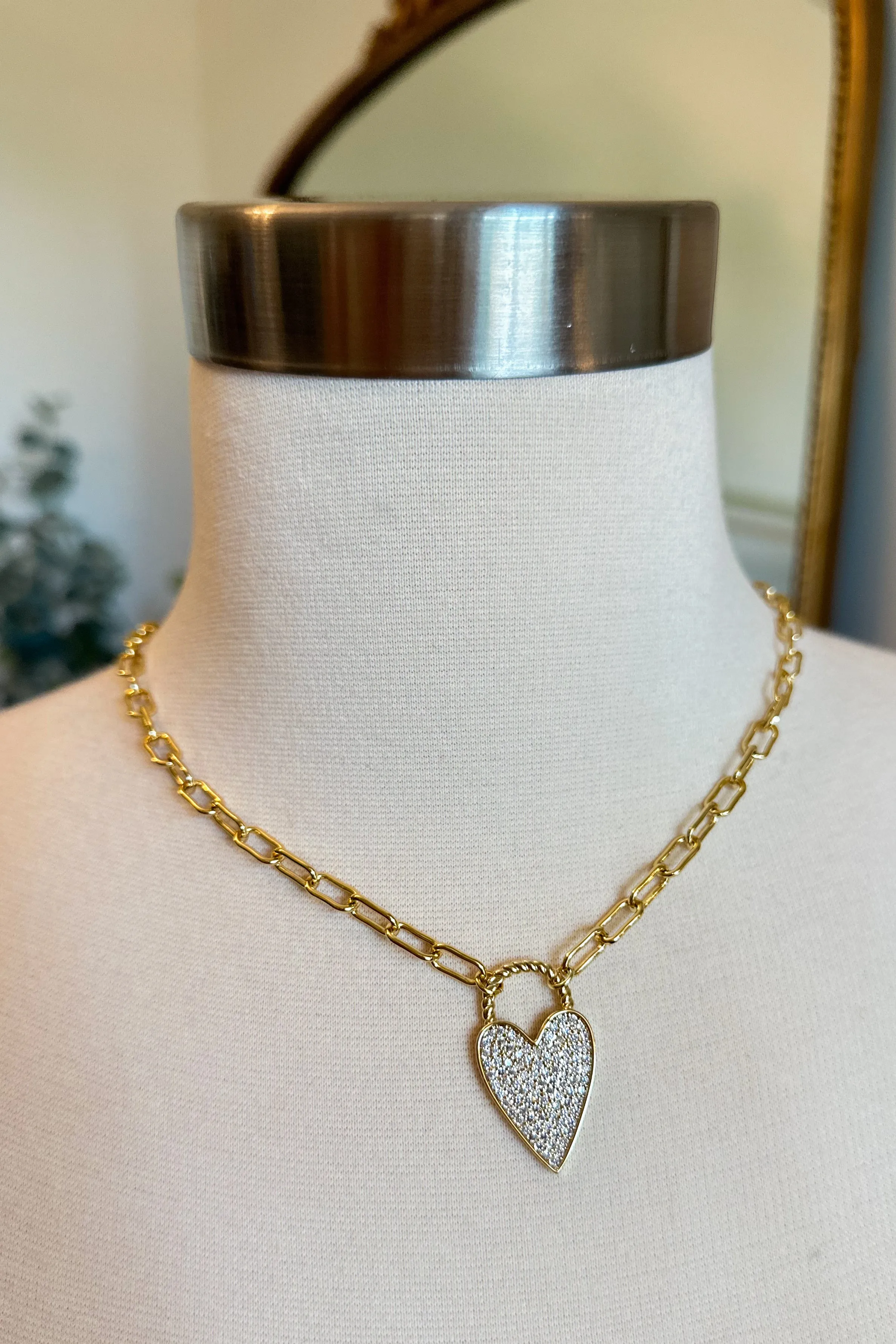 Treasure Jewels True Love Gold Necklace