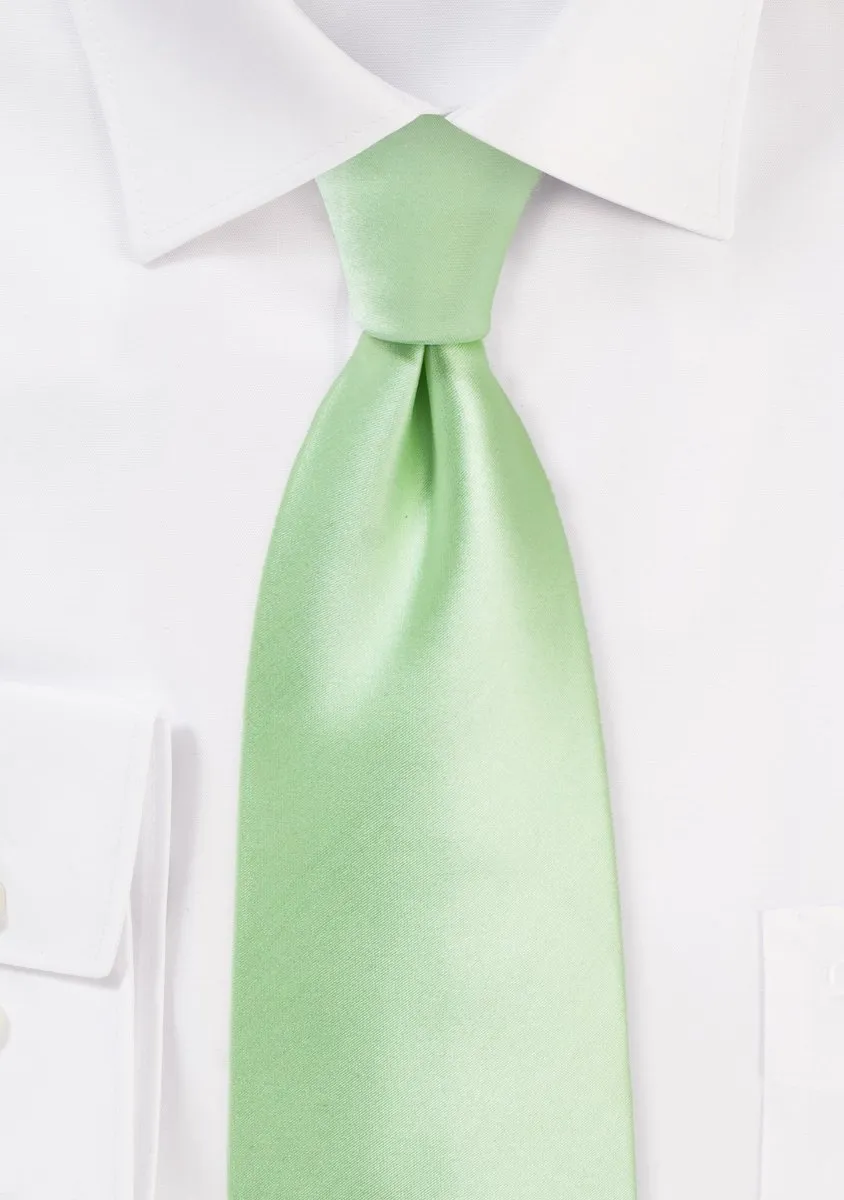 Water Mint Solid Necktie