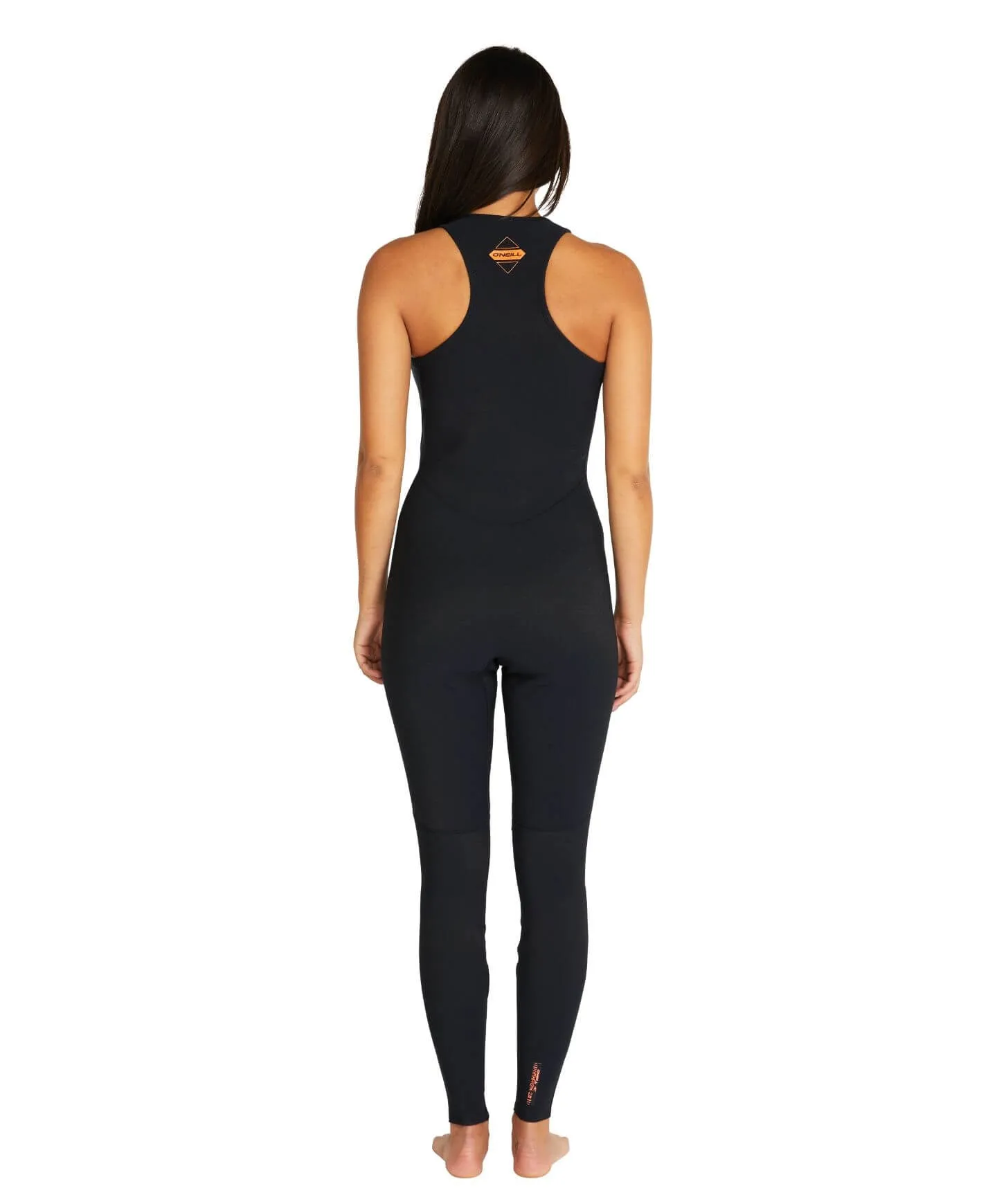 Women's HyperFreak 2mm Long Jane Spring Suit Wetsuit - Black