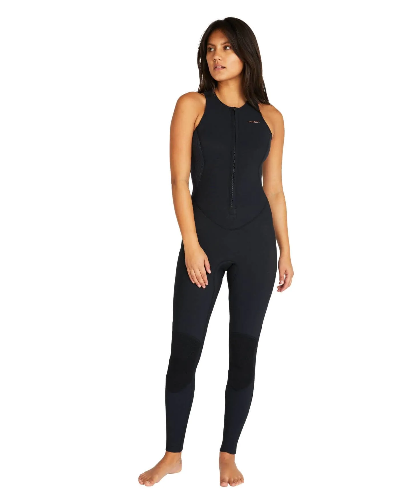 Women's HyperFreak 2mm Long Jane Spring Suit Wetsuit - Black