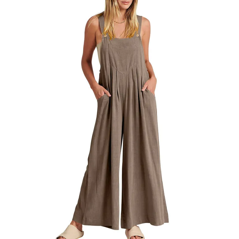 Women's Sleeveless Jumpsuit