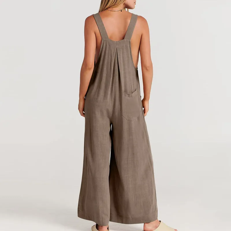 Women's Sleeveless Jumpsuit