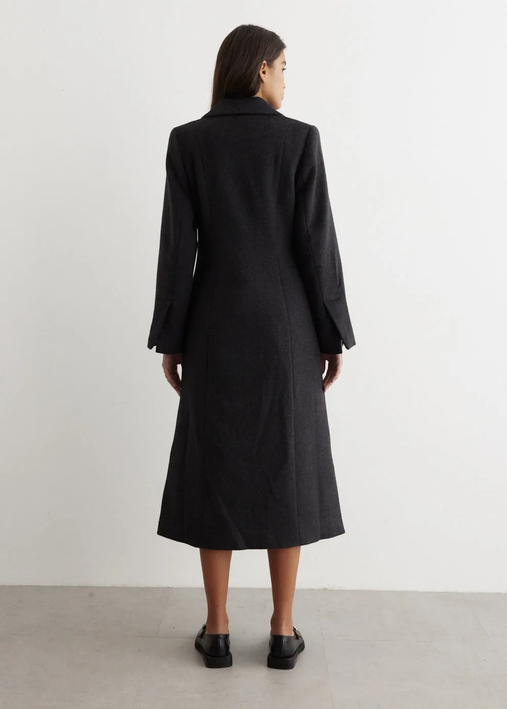 Wool Fitted Coat