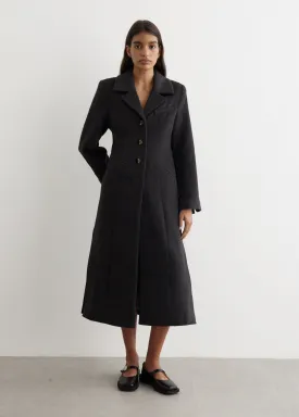 Wool Fitted Coat